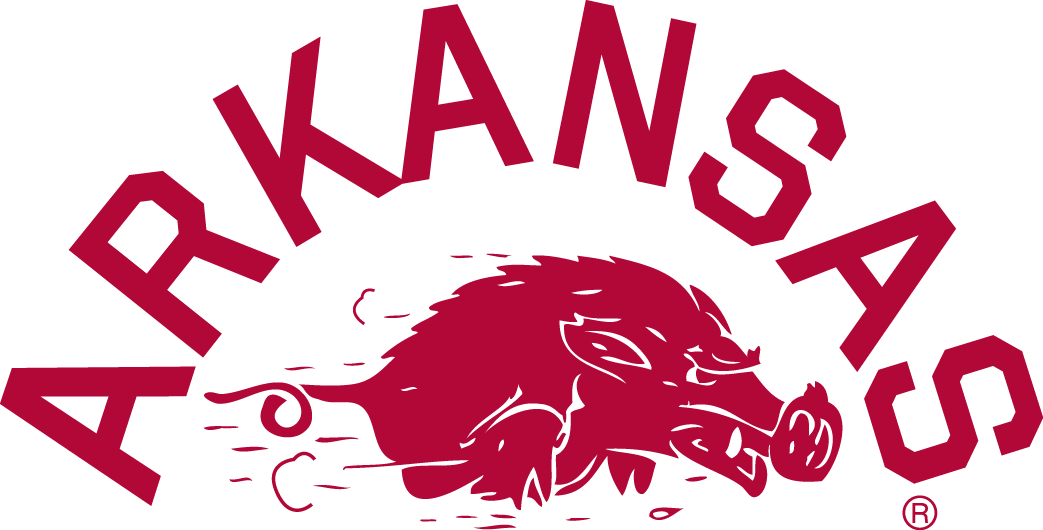 Arkansas Razorbacks 1947-1954 Secondary Logo decal supplier